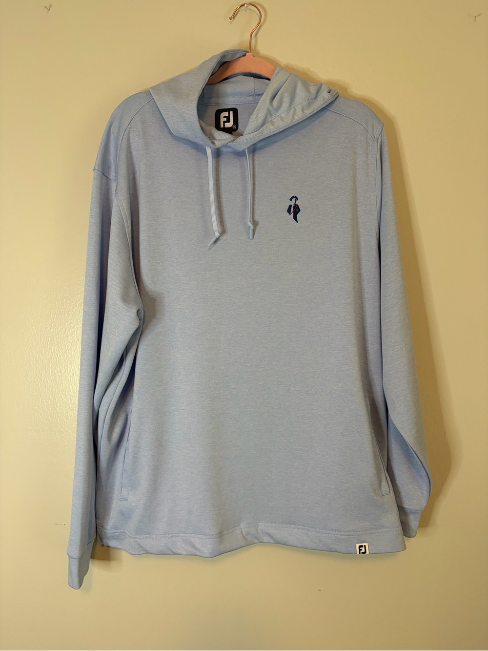 FootJoy XL Harbour Town Golf Links Hoodie Sky Blue